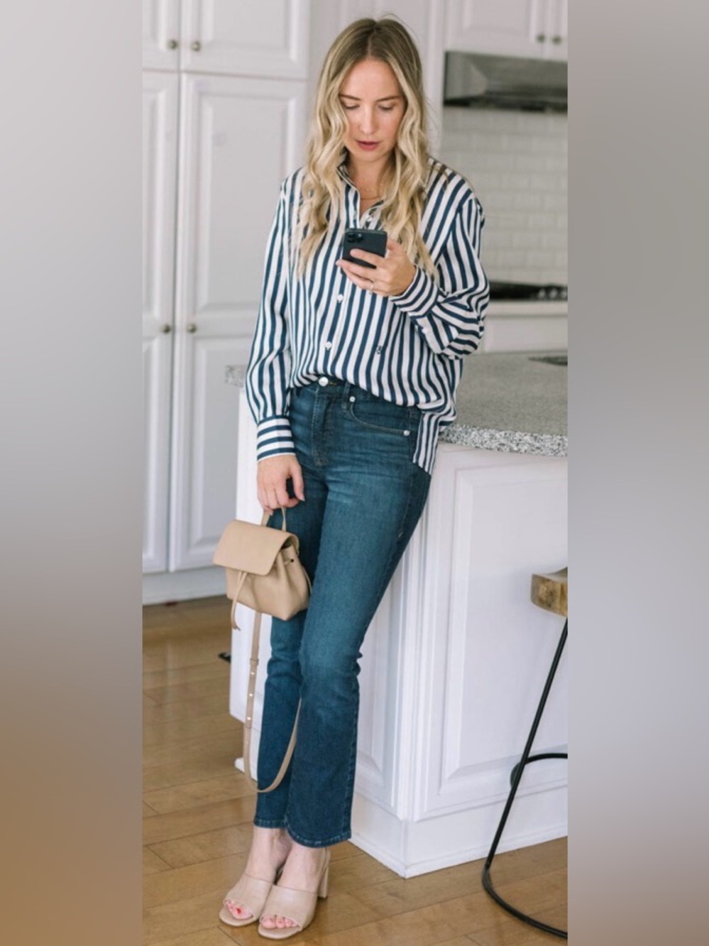Good American “Good Legs Straight “Dark Blue Jeans
